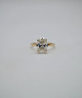 Oval LGD Engagement ring