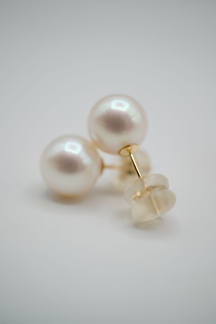 Pearl Stud Earrings