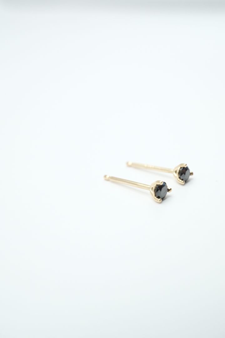 Black Diamond Studs