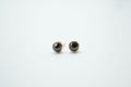 Queens "Knight" Bezel Set Studs