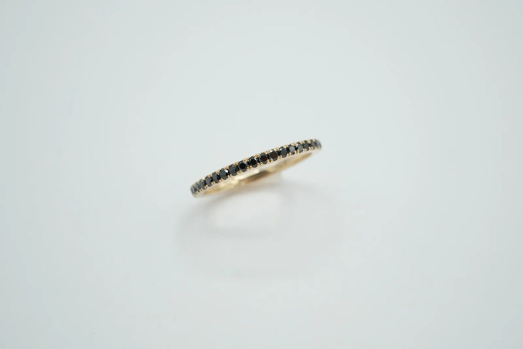 Black Diamond Pave Band
