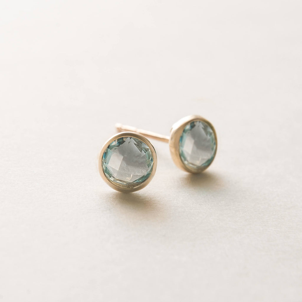 Birthstone Stud Earrings