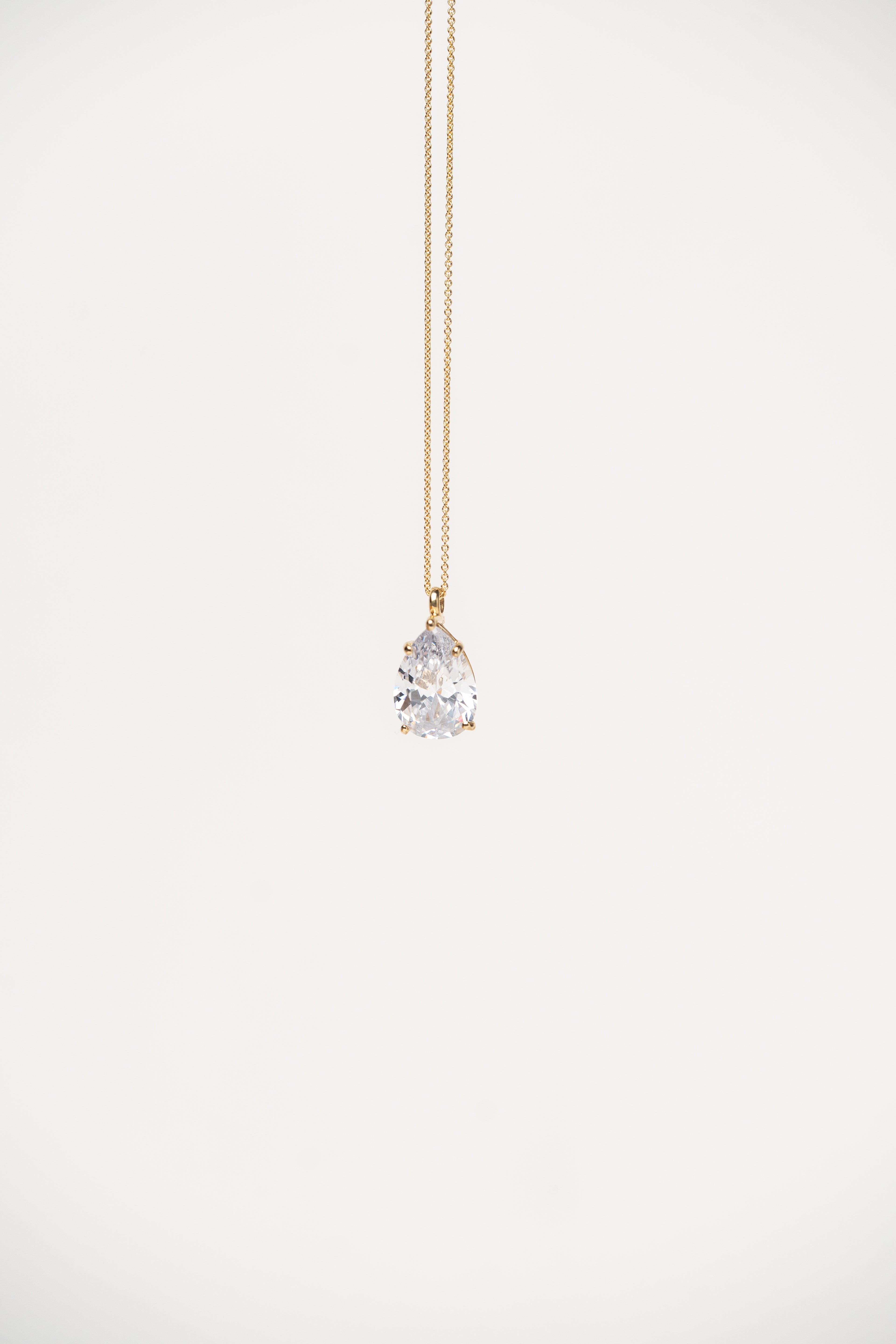 Pear Drop Bridgerton Necklace