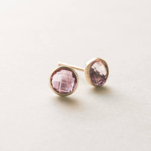 Birthstone Stud Earrings
