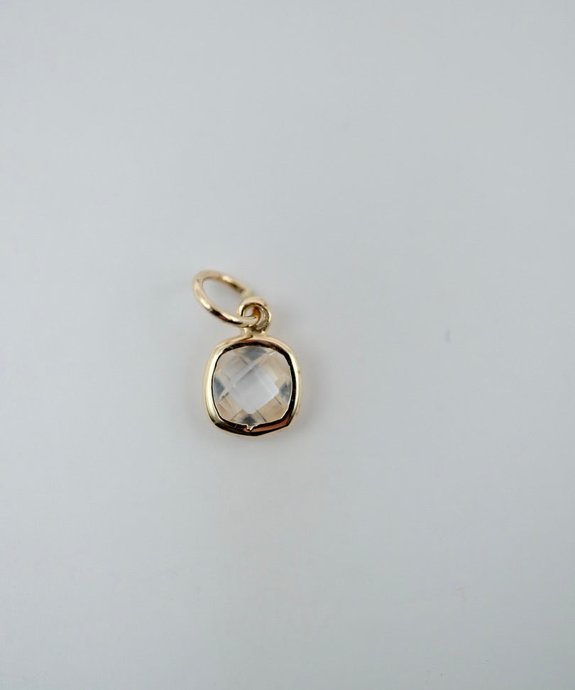 Little Lady- Cushion Birthstone