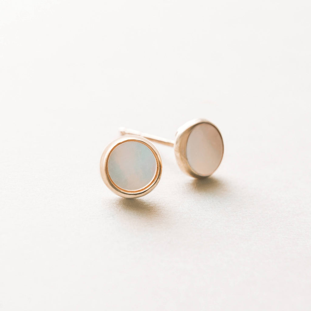 Birthstone Stud Earrings