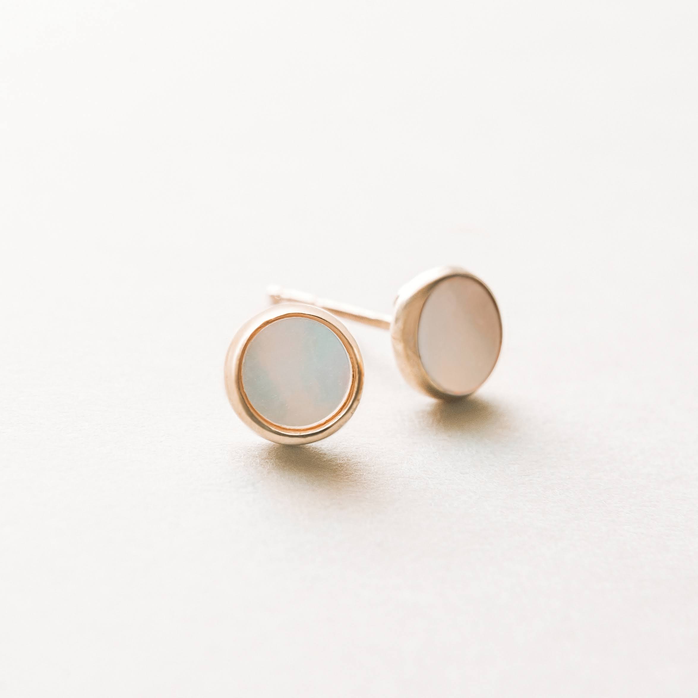Birthstone Stud Earrings