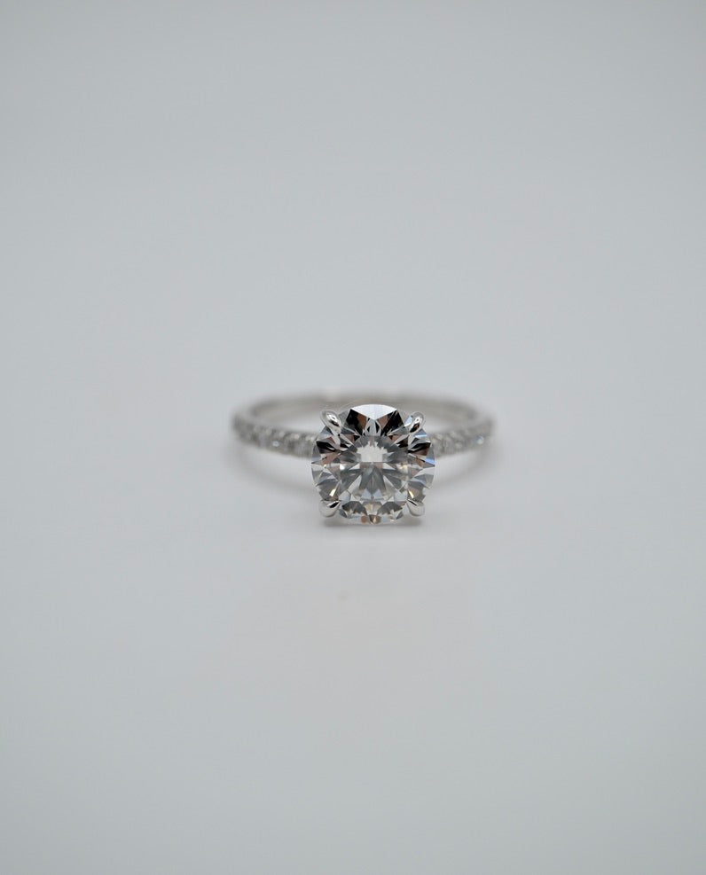 Round LGD Engagement Ring