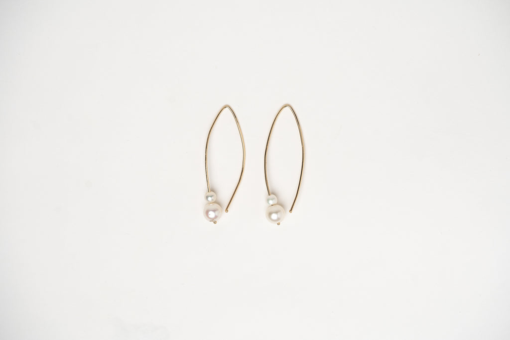 Two pearls in a pod threader