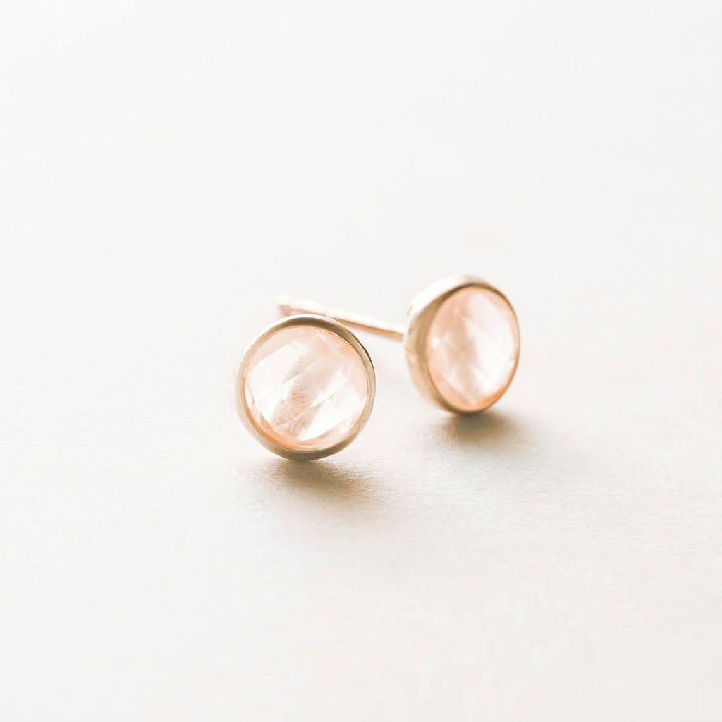 Birthstone Stud Earrings