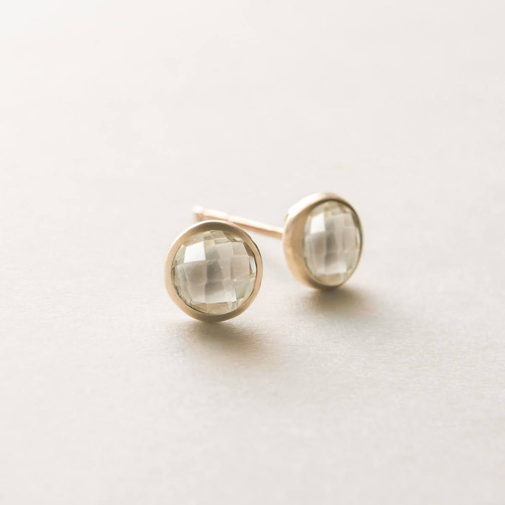 Birthstone Stud Earrings