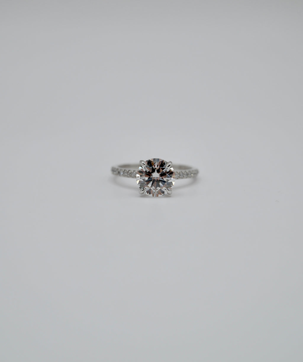 Round LGD Engagement Ring