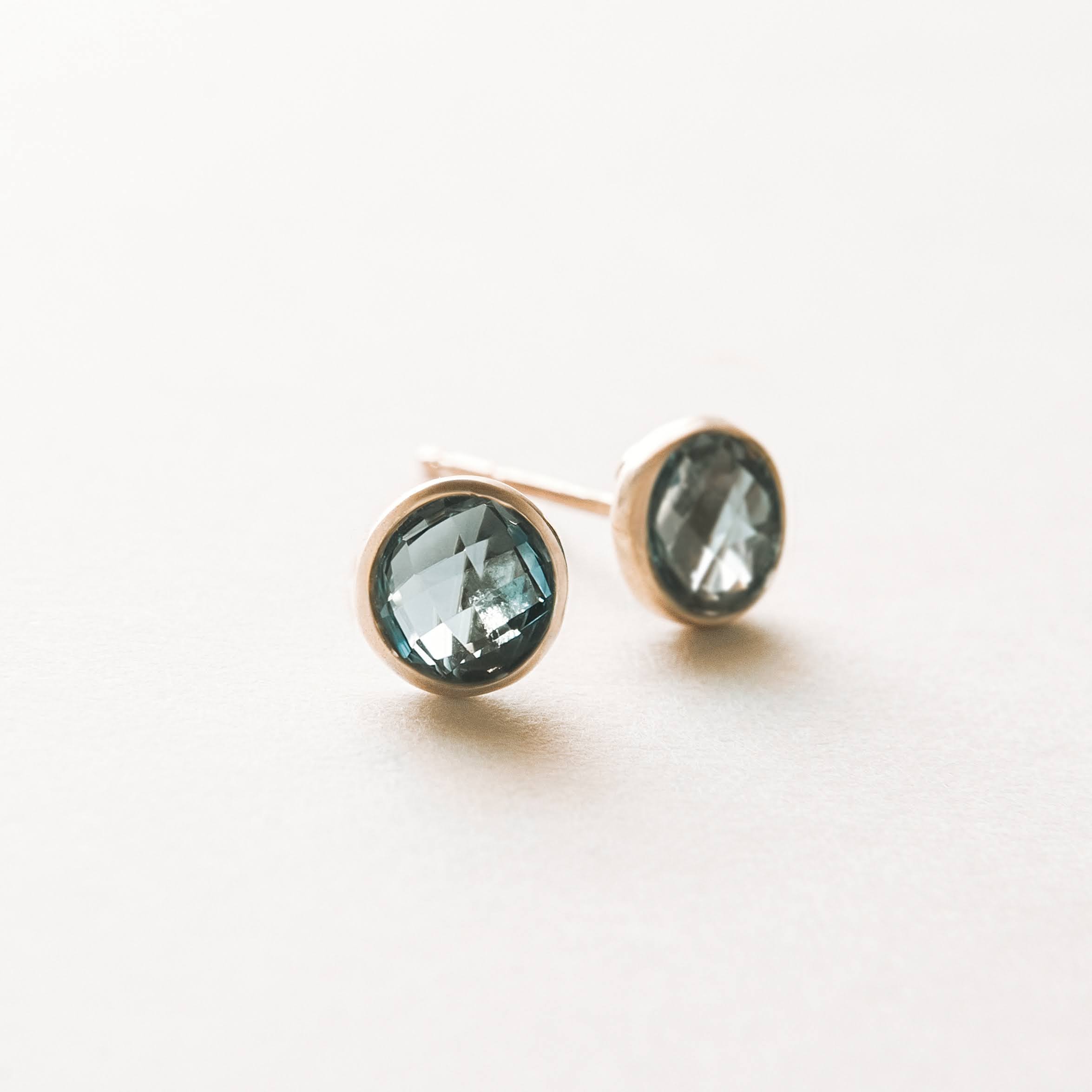 Birthstone Stud Earrings